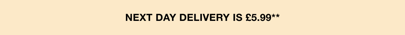 Click and collect, next day delivery, standard delivery