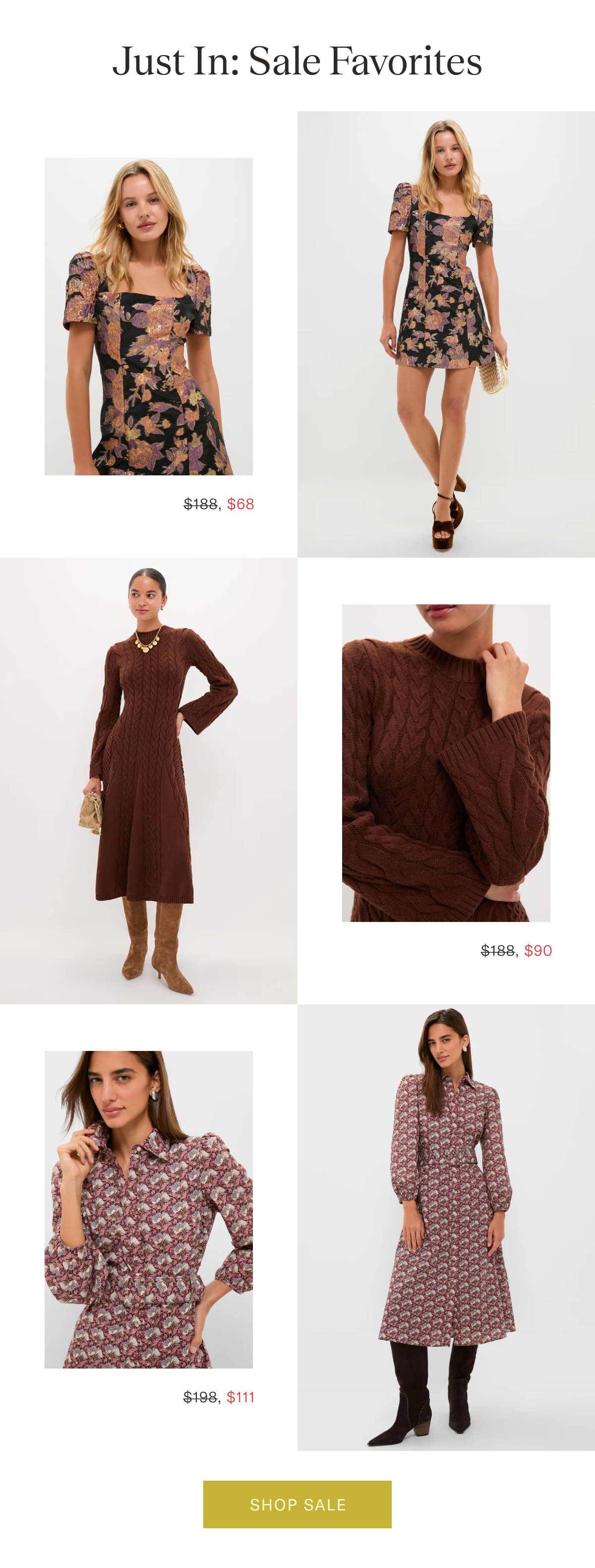 Just In: Sale Favorites