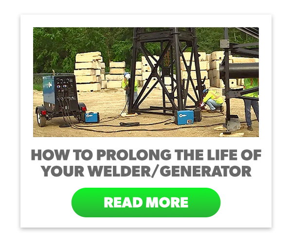 How to prolong the life of your welder/generator