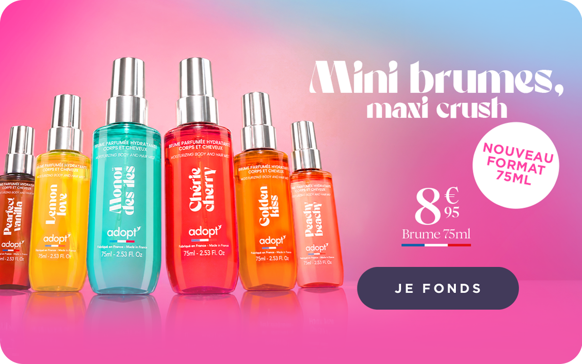 Mini brumes, maxi cruch - 8,95€