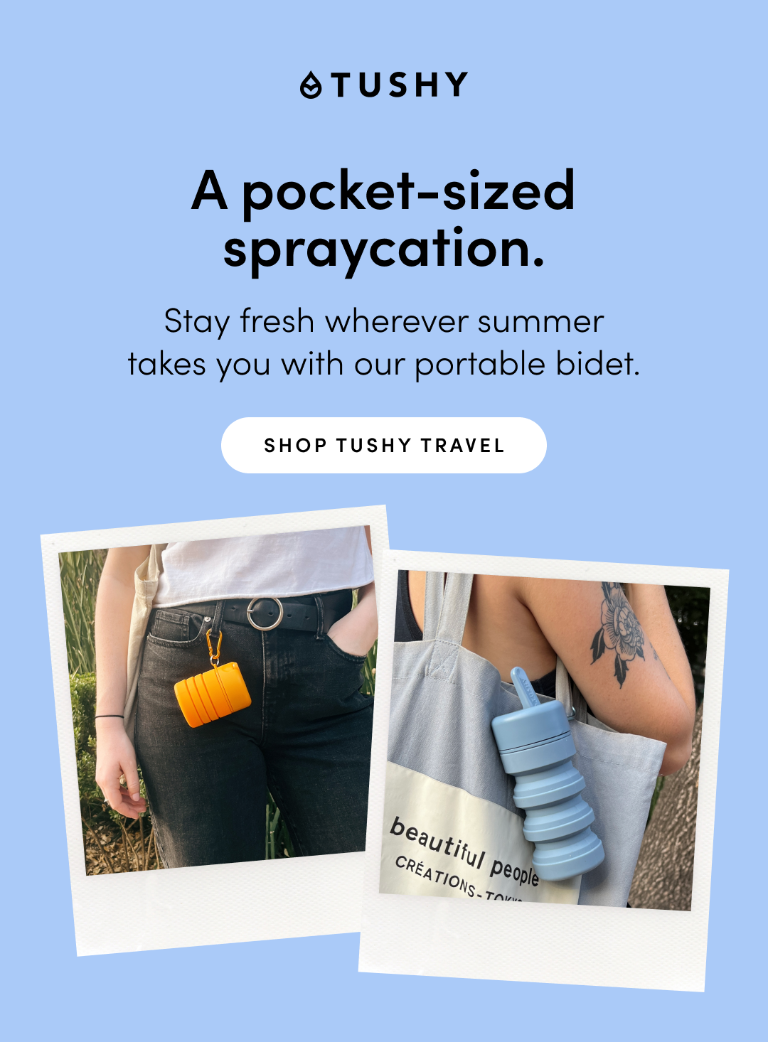 SHOP TUSHY TRAVEL