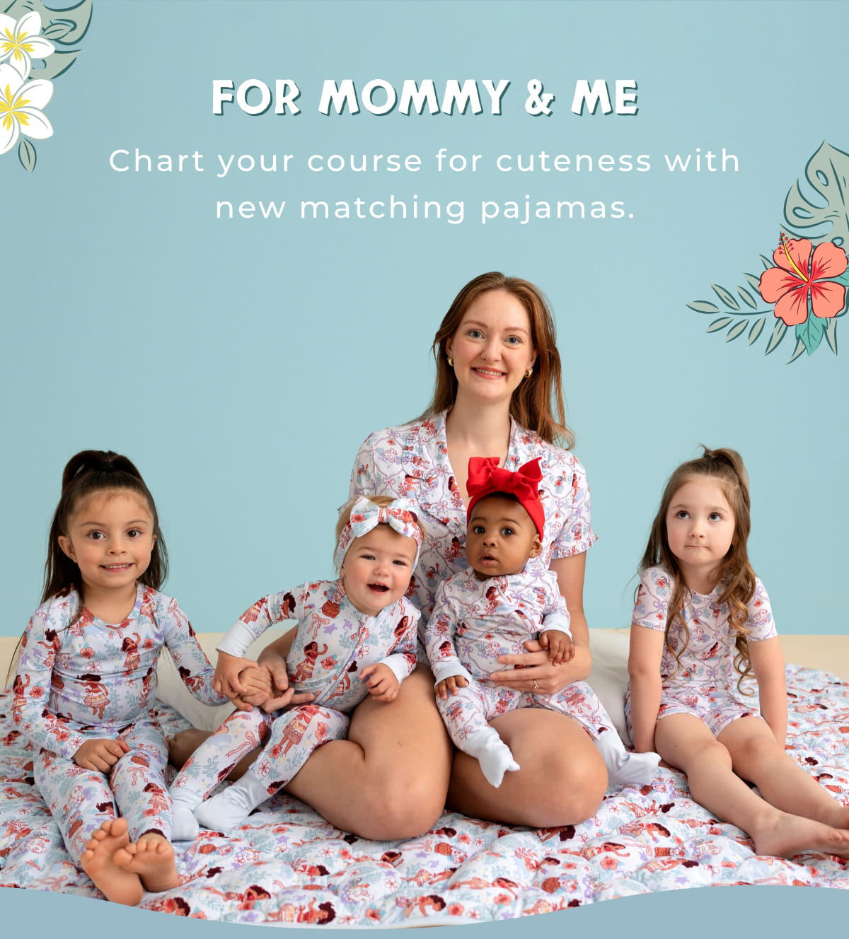 For Mommy & Me: Chart your course for cuteness with new matching pajamas.