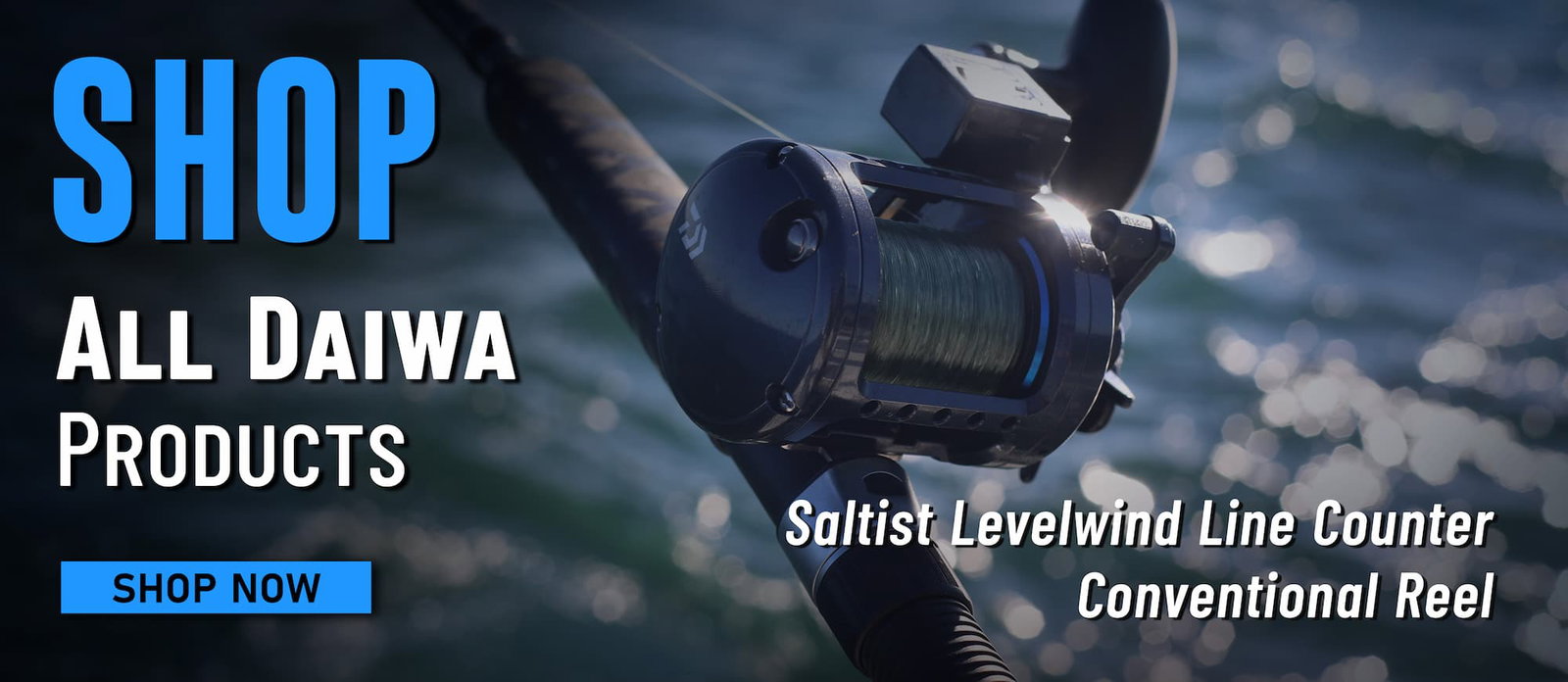 Shop All Daiwa Products Saltist Levelwind Line Counter Conventional Reel Shop Now