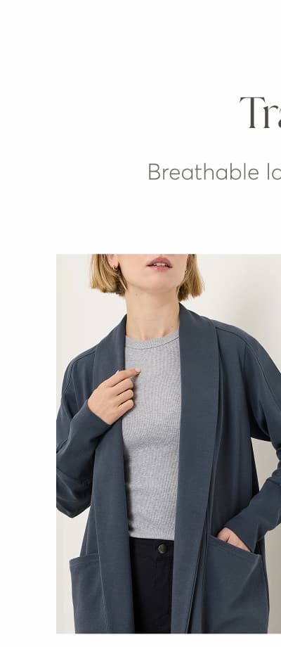 Organic Airplane Wrap Cardigan