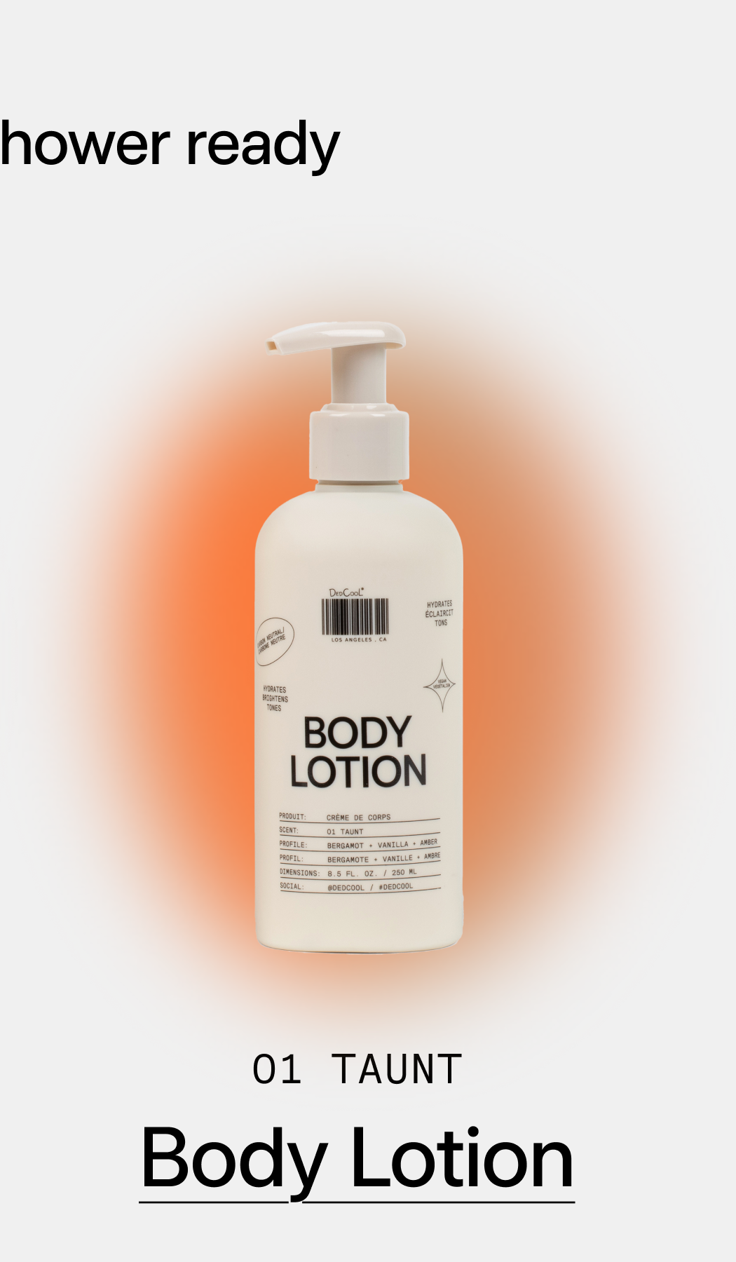 01 taunt body lotion 