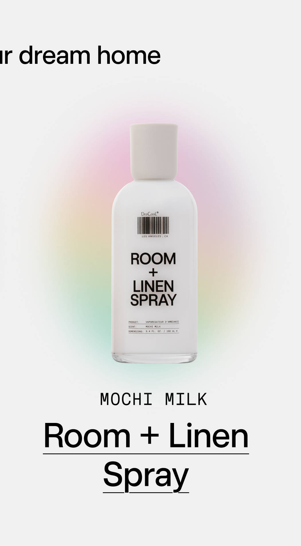mochi milk room + linen spray