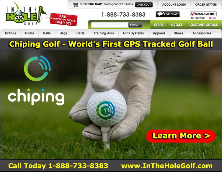 World's First GPS Tracked Golf Ball