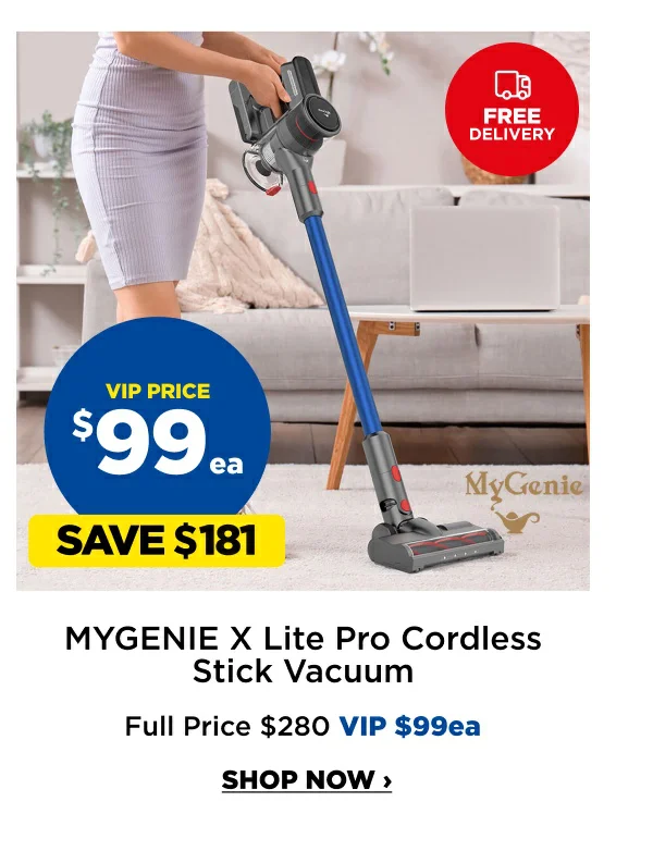 Mygenie X Lite Pro Cordless Stick Vacuum