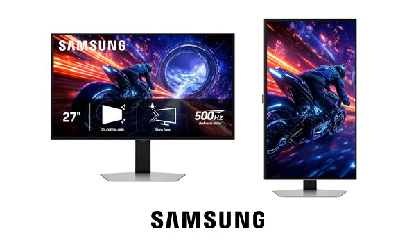 27" Odyssey OLED G6 G60SF QHD 500Hz Gaming Monitor