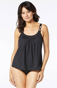 Shop Coco Reef Ultra Fit Bra Sized Underwire Tankini Top in Classic Solids