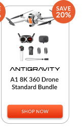 Antigravity A1 8K 360 Drone Standard Bundle