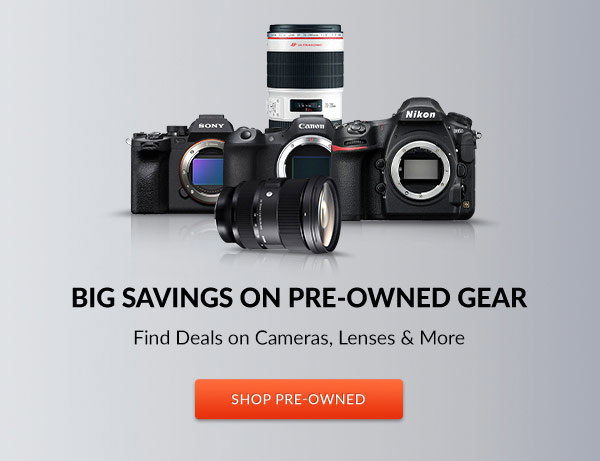 BIG SAVINGS ON PRE-OWNED GEAR | Shop Pre-Owned