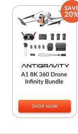 Antigravity A1 8K 360 Drone Infinity Bundle