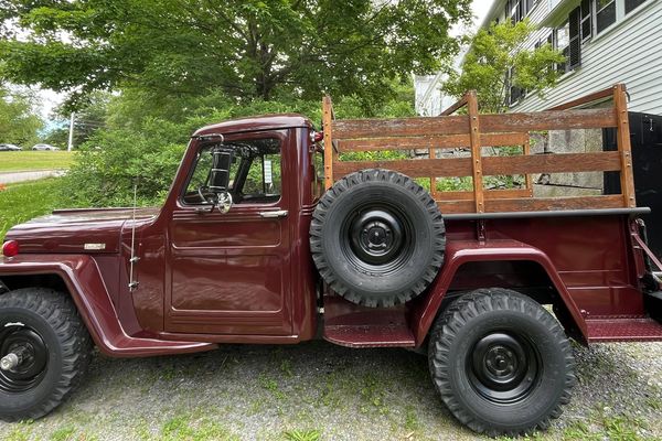 1949 Willys Jeep Pickup Truck: 1-Family Owned Since 1955