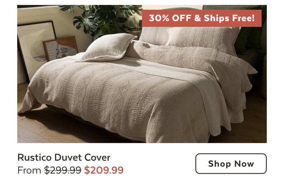 Rustico Duvet Cover - Shop Now