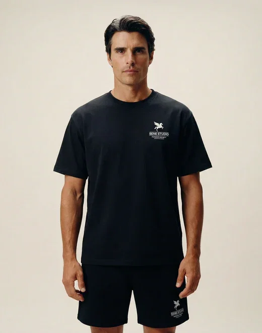 Patron's Society Tee in Black