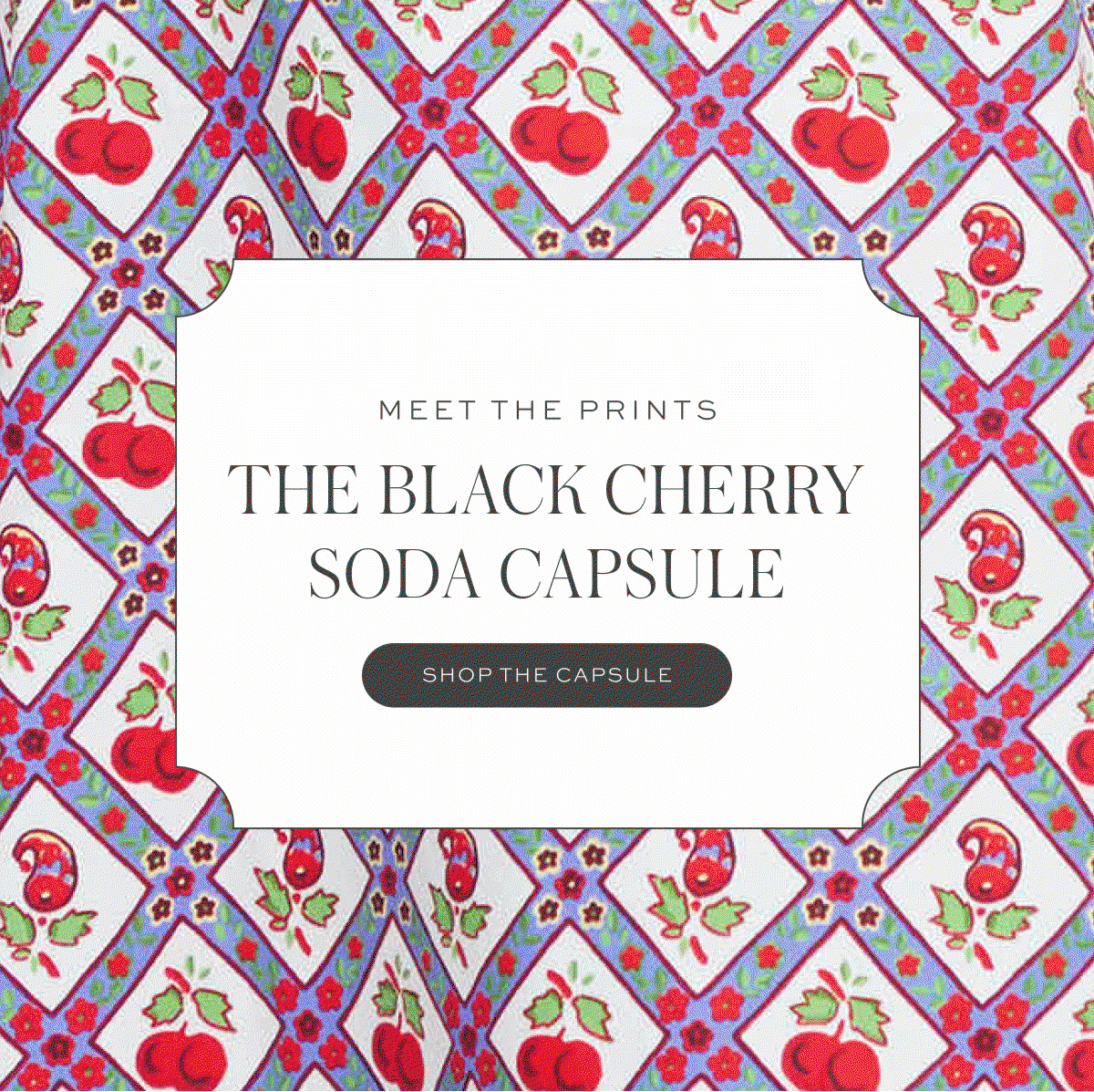 Meet the Prints: The Black Cherry Soda Capsule