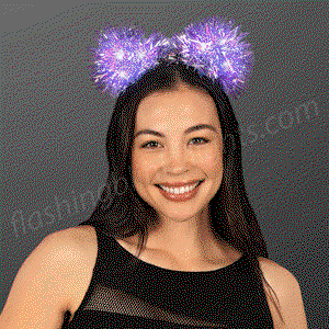 Still-LED Tinsel Headband