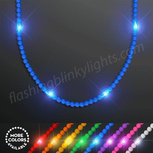 Steady LED Bead Necklaces