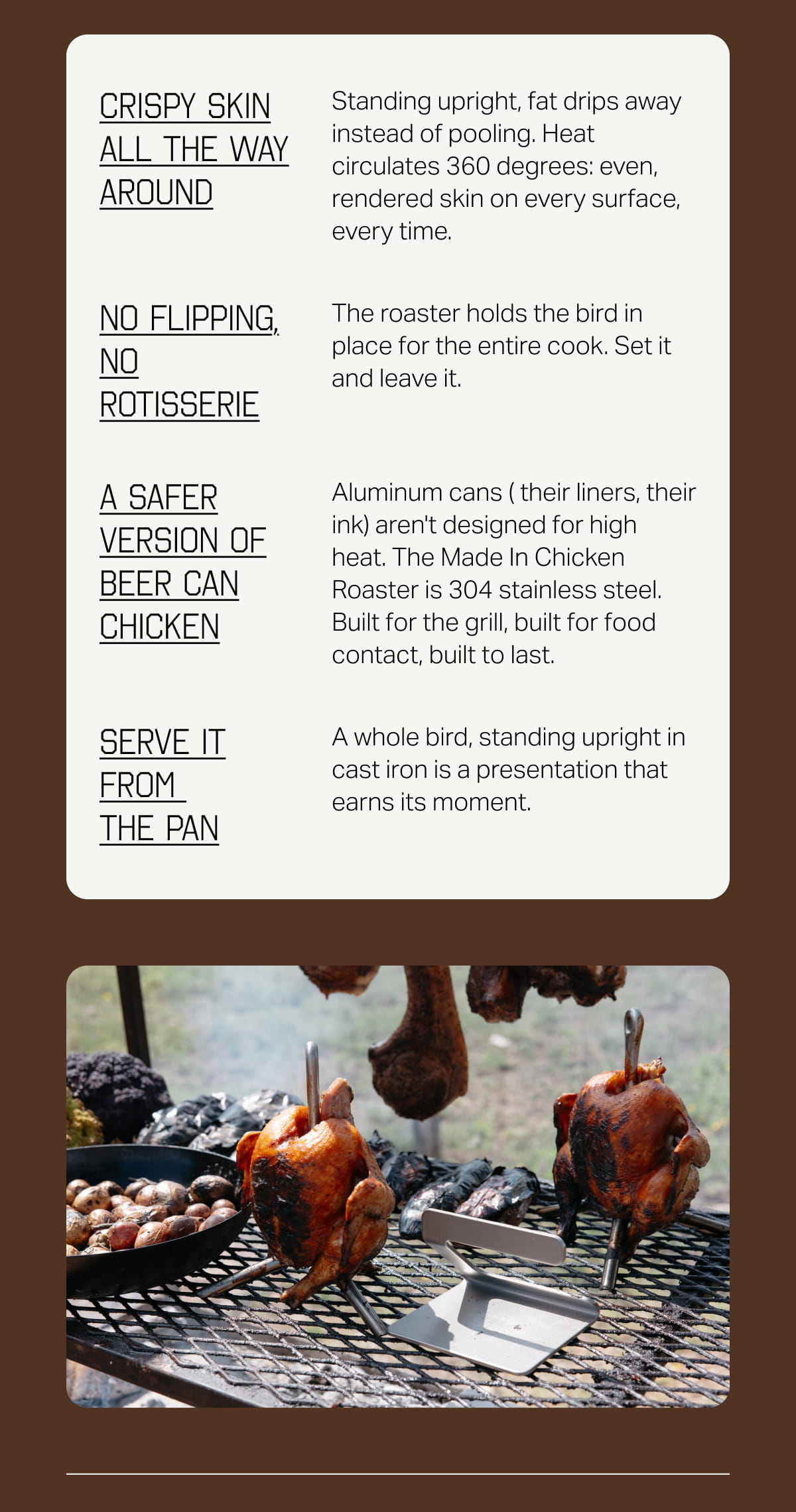 Details And Product Offerings About the New Made In Chicken Roaster