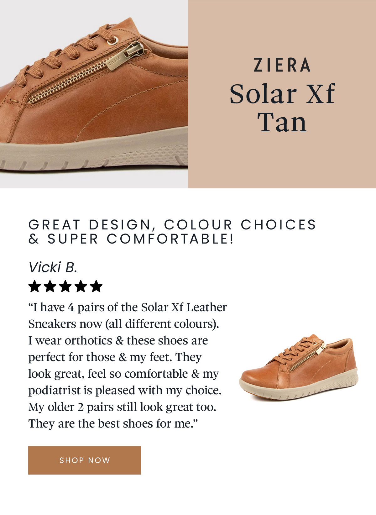 ZIERA SOLAR XF TAN