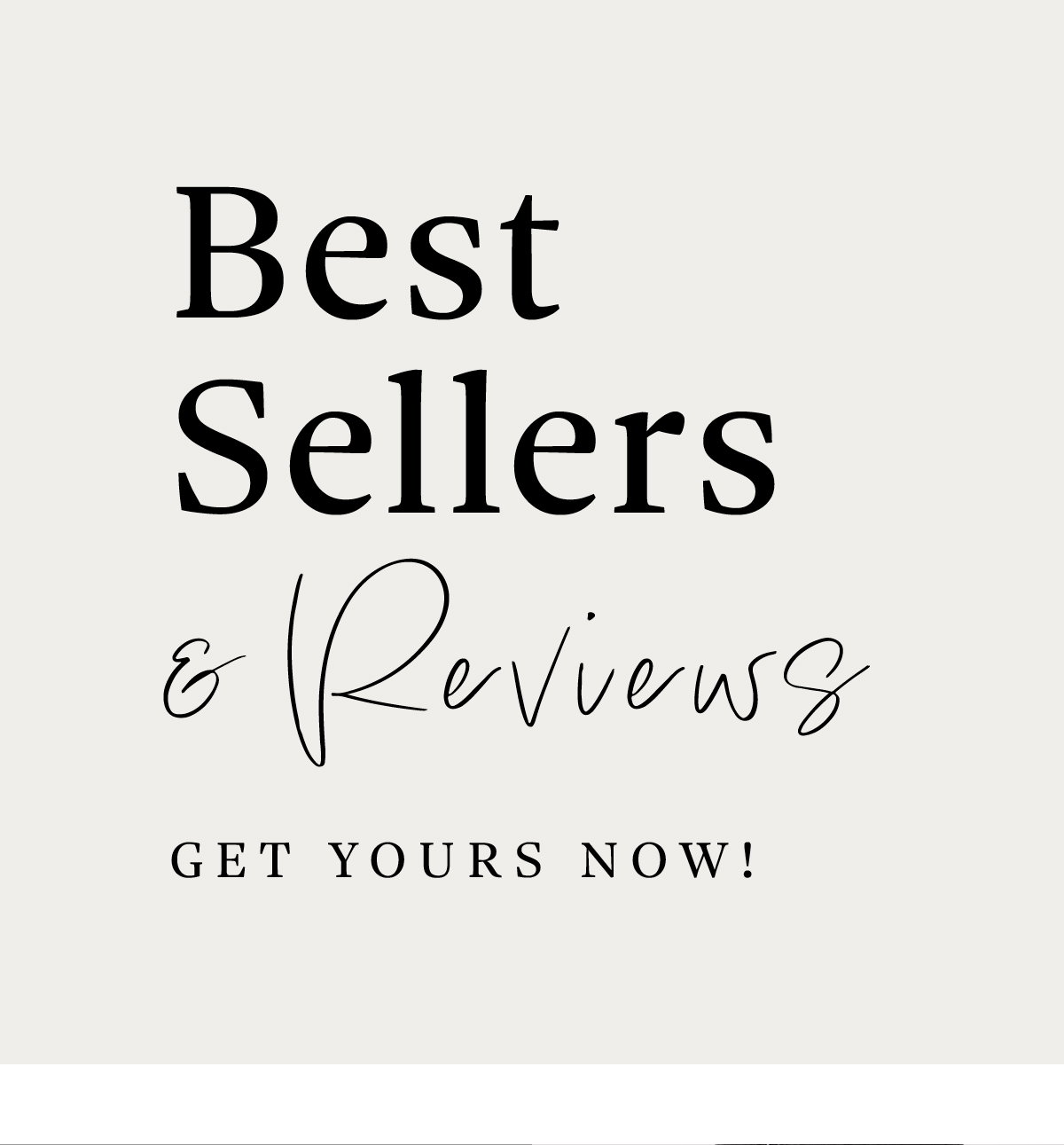 BEST SELLERS