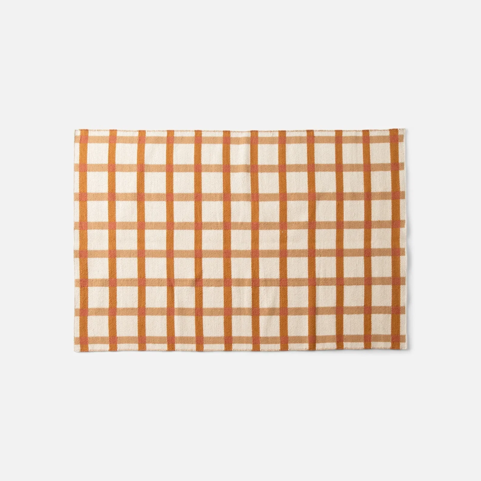 Image of Plaid Wool Rug