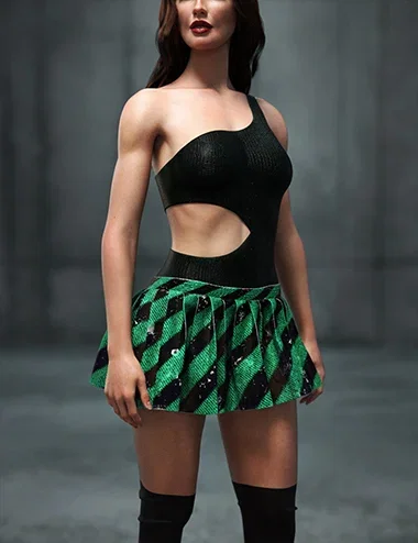 dForce Ana VD Costume for Genesis 9