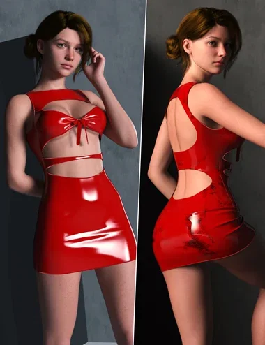 dForce RQL Midnight Curve Dress for Genesis 9