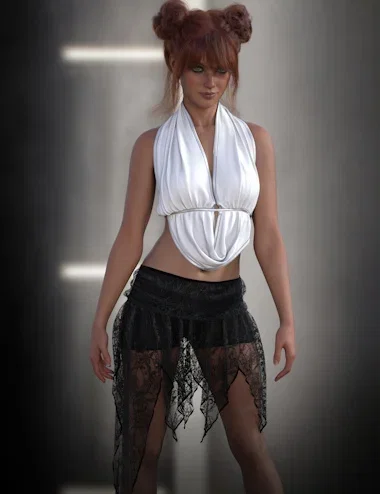 dForce Asylum Grunge for Genesis 9 and 8 Female