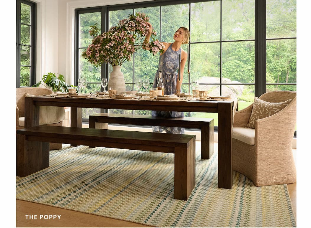Shop Poppy Handwoven Wool Rug