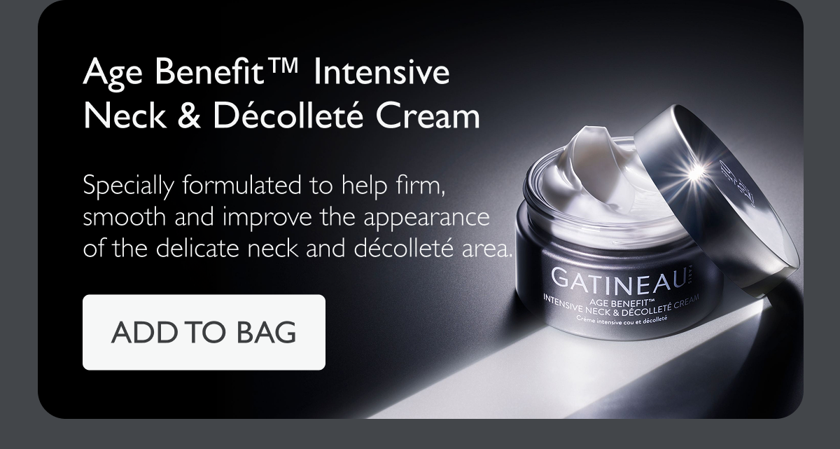 Age Benefit™ Intensive Neck & Décolleté Cream 