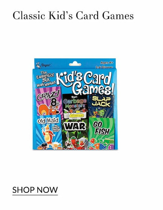 Classic Kid's Card Games