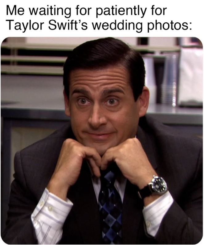 Champagne Problems Solved': 21 Taylor Swift Wedding Memes for Swifties Emotionally Attending From Home and Treating the Ceremony Like an Album Drop - Memebase - Funny Memes