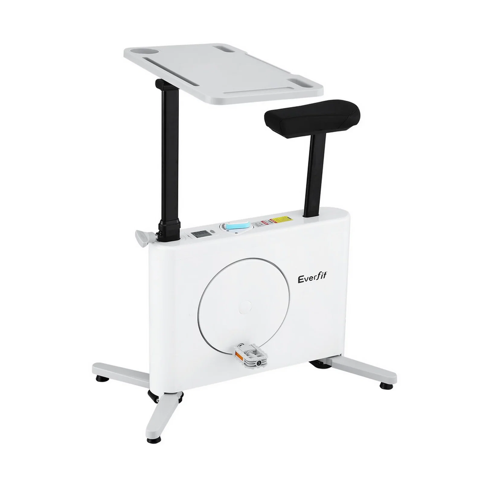 Exercise Bike Magnetic Desk Bike with Tabletop Fitness Home Workout Gym