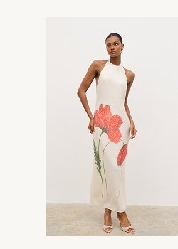 Alora Racer Sequin Maxi Dress