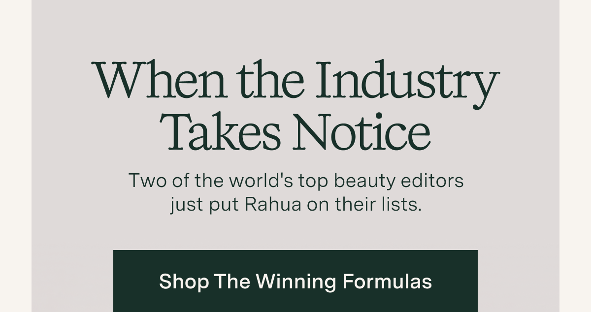 When the industry takes notice