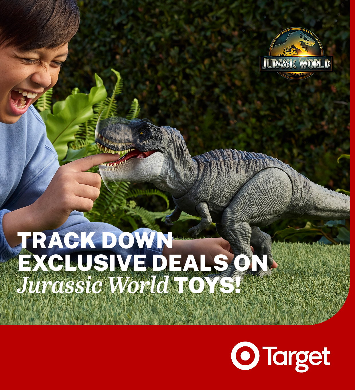 Track down exclusive deals on Jurassic World TOYS!