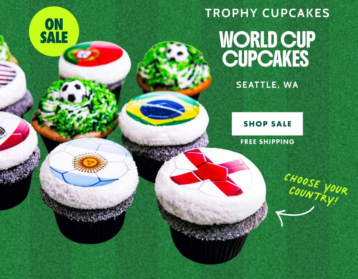 Trophy Cupcakes World Cup Cupcakes