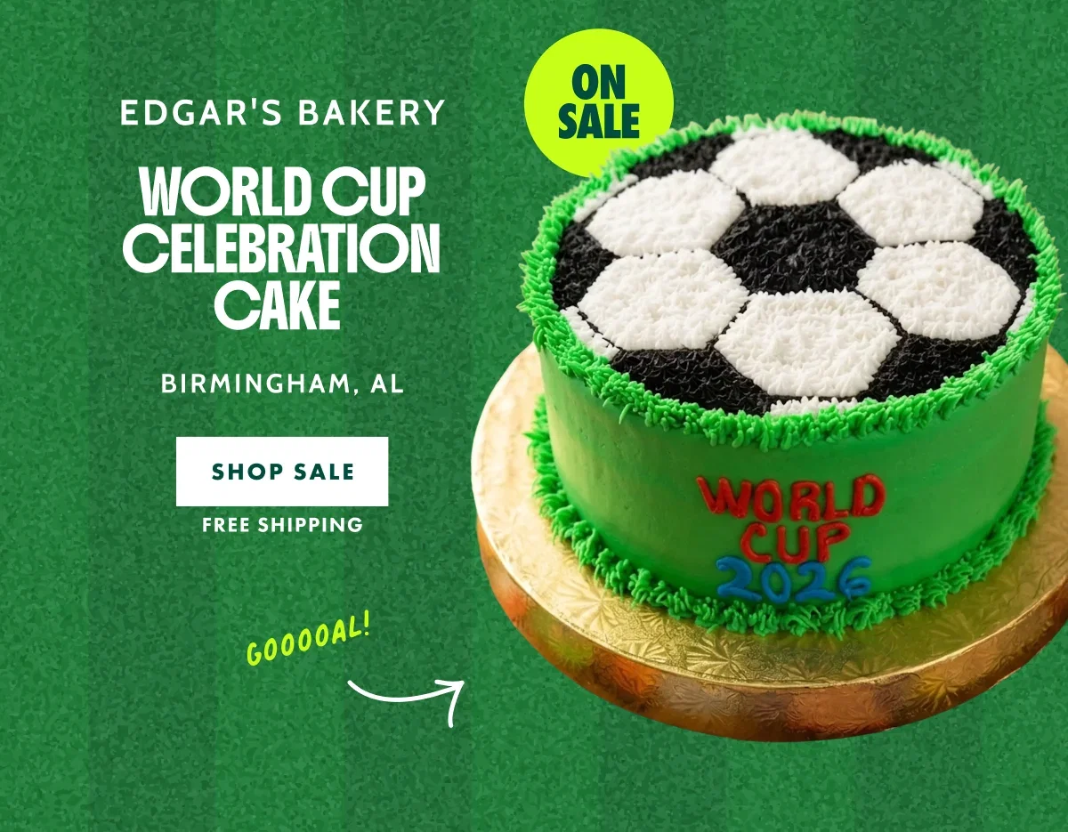 Edgar's Bakery World Cup Cake