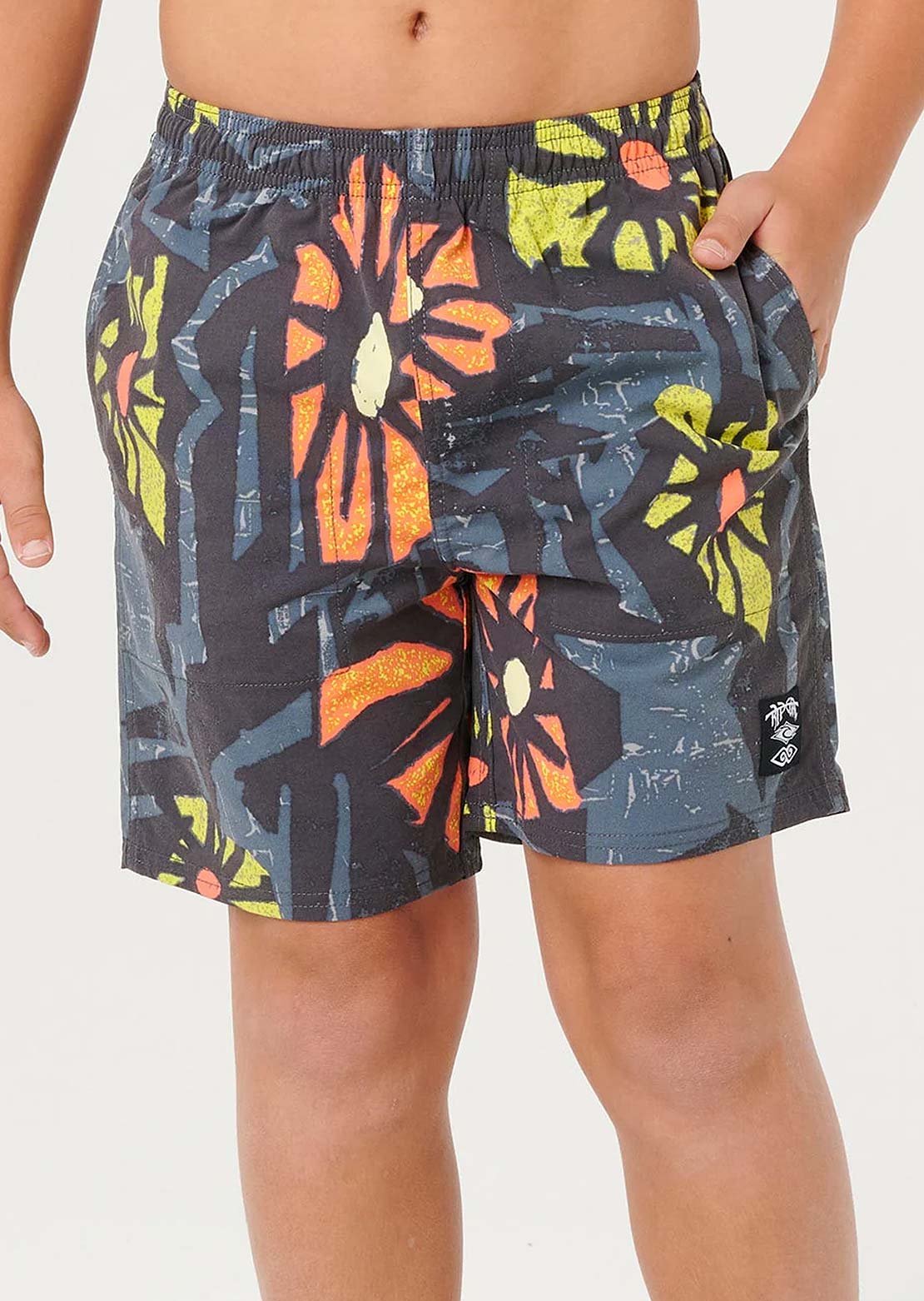 Image of Rip Curl Junior Mason Liquid Trips Volley Shorts