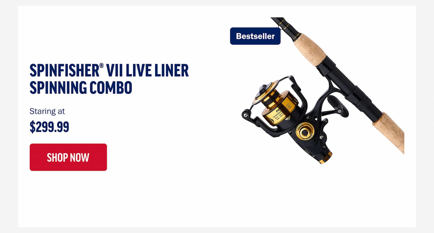 Spinfisher VII Live Liner Spinning Combo