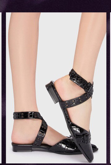 Khilist Obsidienne Mules