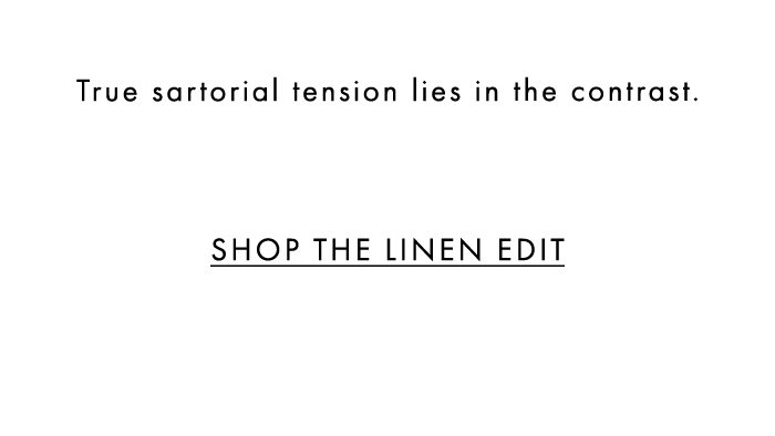 SUMMER LINENS: SHOP THE LINEN EDIT