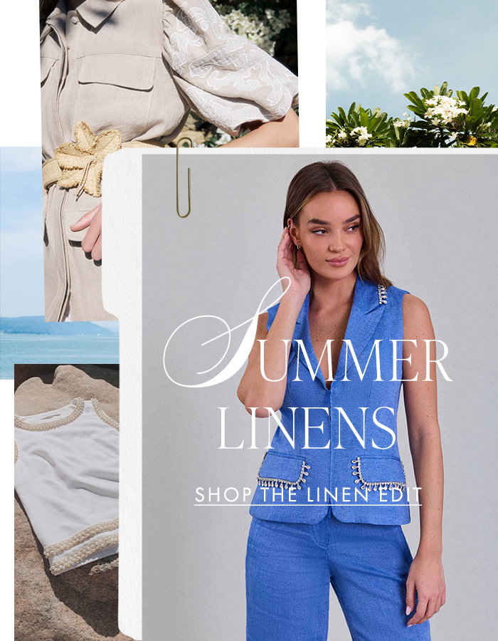 SUMMER LINENS: SHOP THE LINEN EDIT