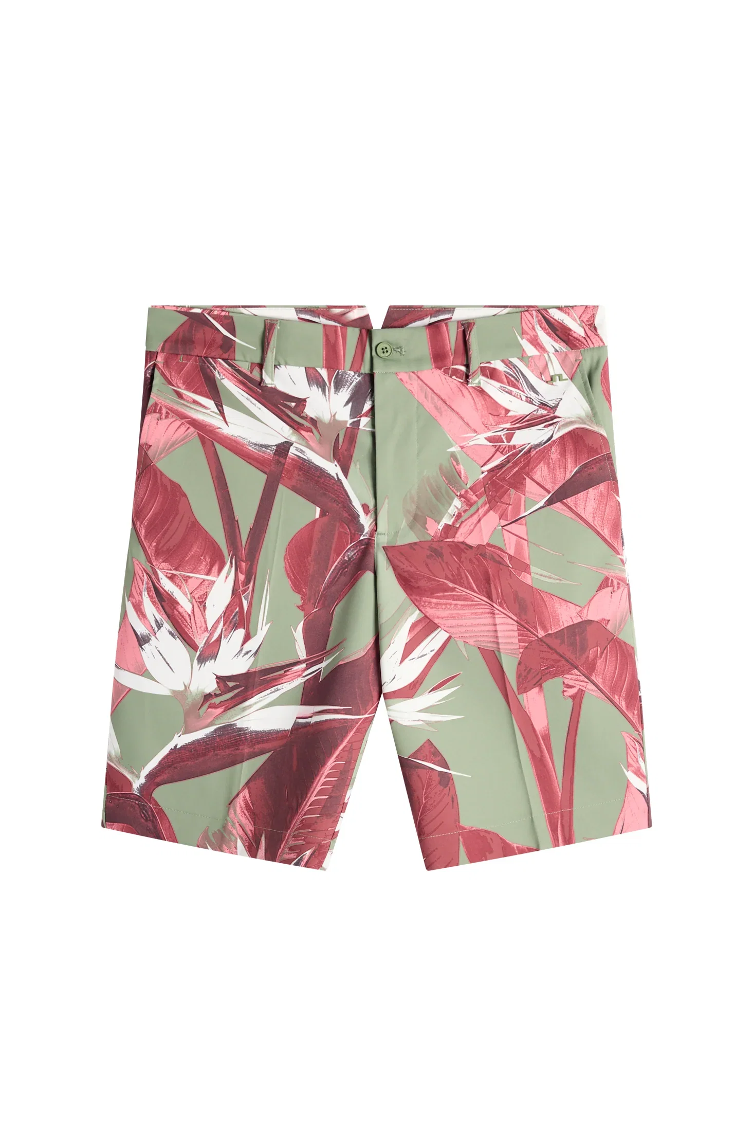 Image of Eloy Print Shorts / Paradise Hedge Green M