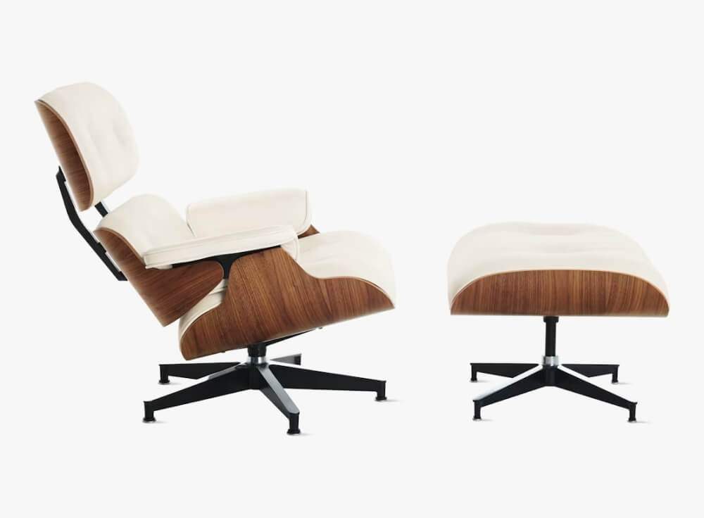 View Eames Lounge Chair and Ottoman
