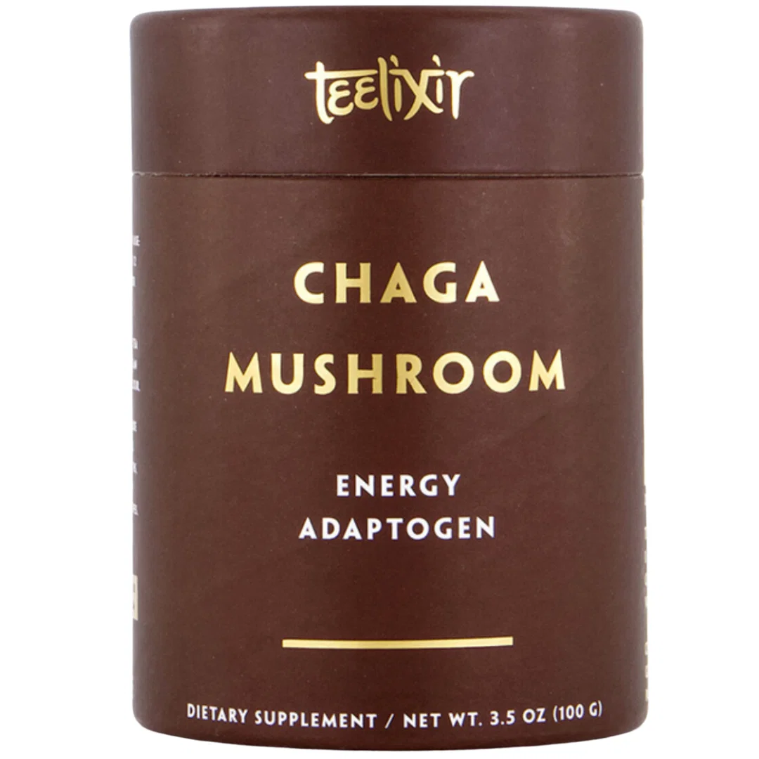 Image of Teelixir Certified Organic Chaga Mushroom - Energy Adaptogen (100 g)