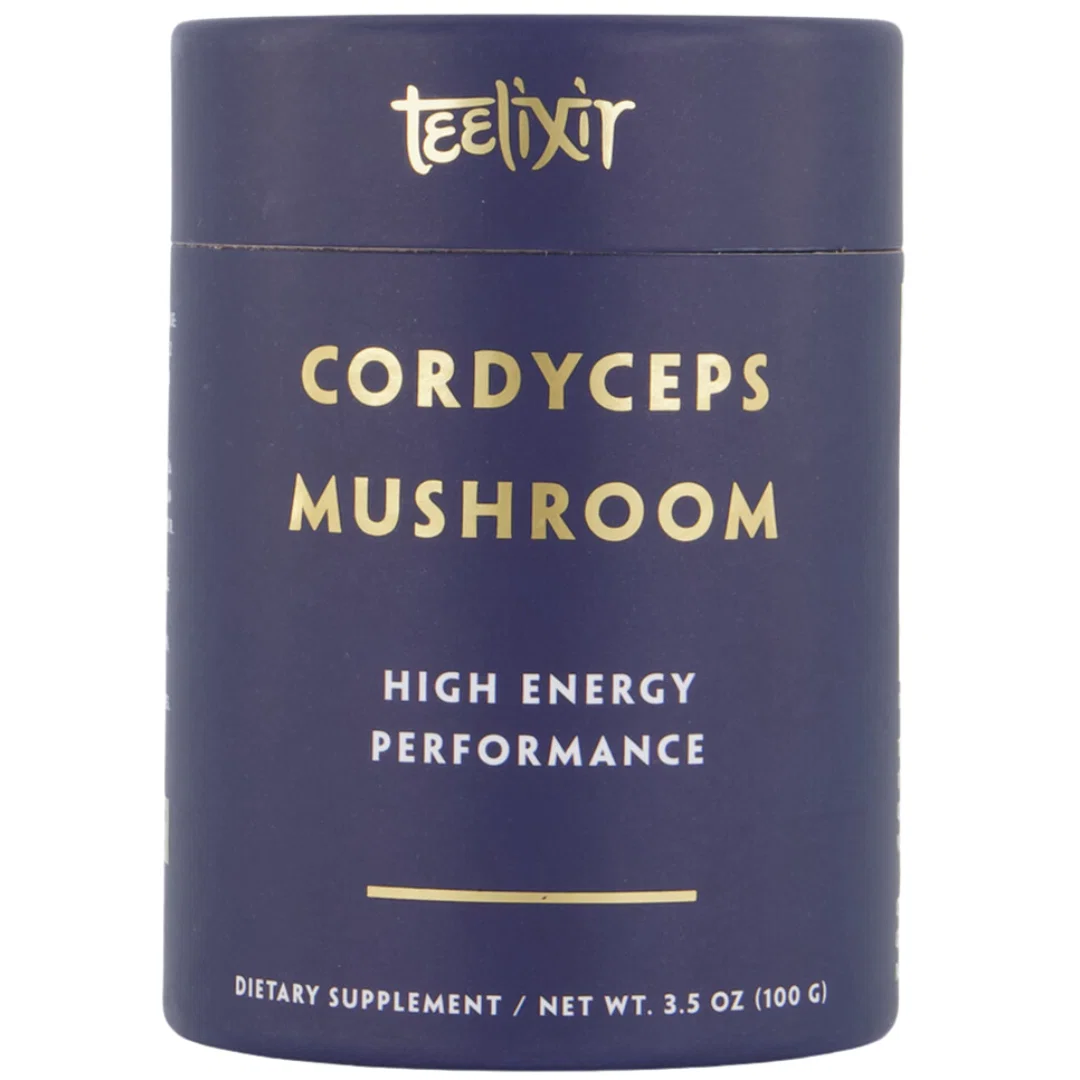 Image of Teelixir Certified Organic Cordyceps Mushroom For High Energy & Performance (100 g)