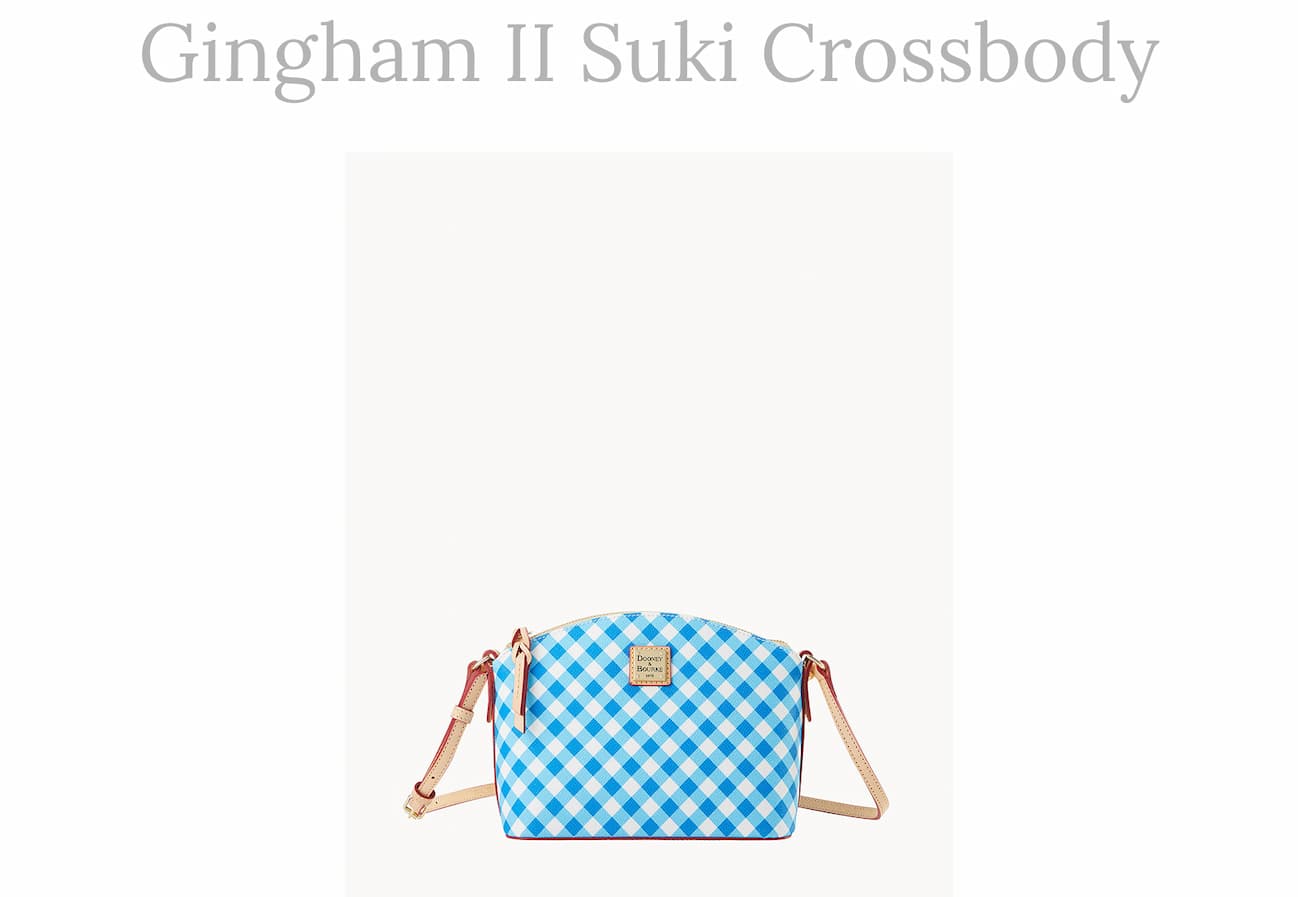Gingham II Suki Crossbody